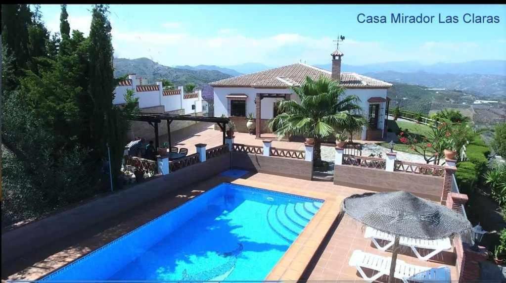 Вілла Casa Mirador Las Claras Con Piscina Privada Jardin Iznate Екстер'єр фото